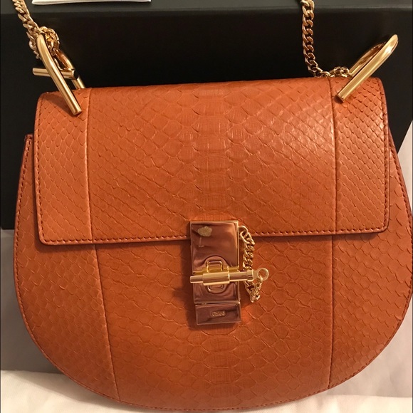 Chloe Drew PYTHON Shoulder Bag, Special Edition - Picture 3 of 8